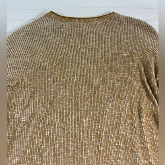 J Jill Sweater Crewneck Golden Mustard Womens Size Small - Picture 10 of 11